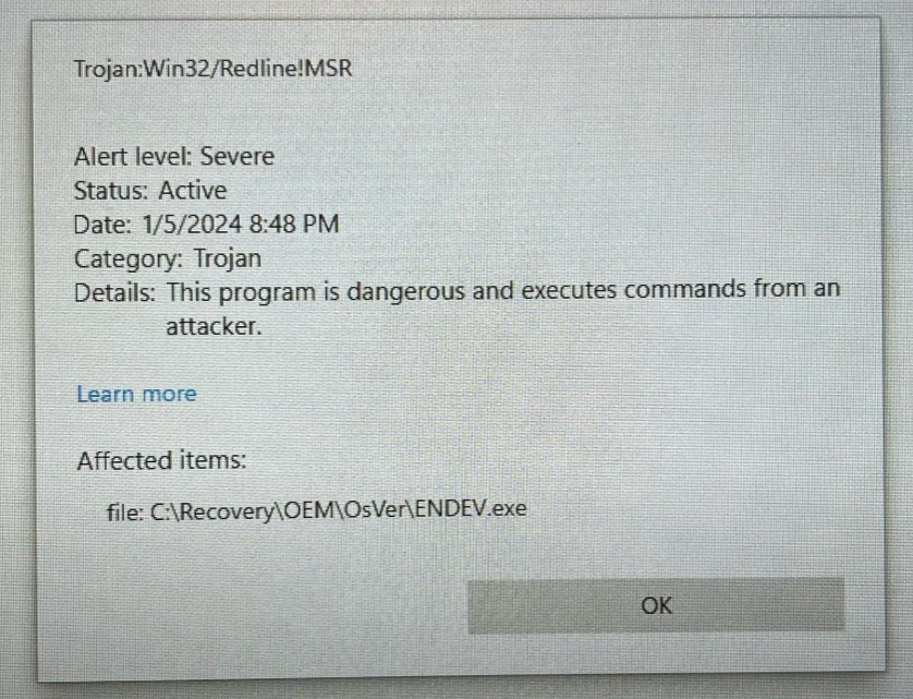 Windows 11 Virus Redine!MSR