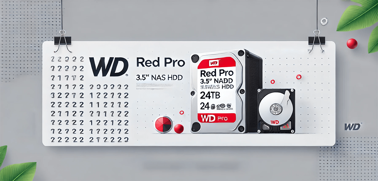 Bannière WD Red Pro 24 To