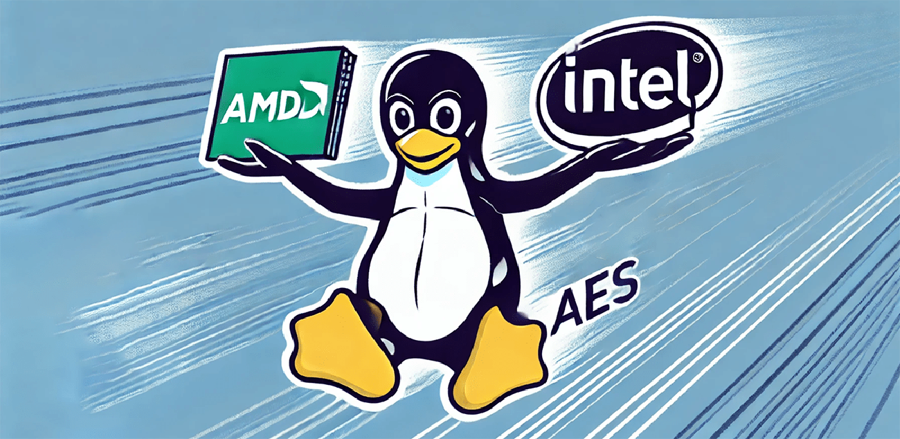 Bannière Tux AES