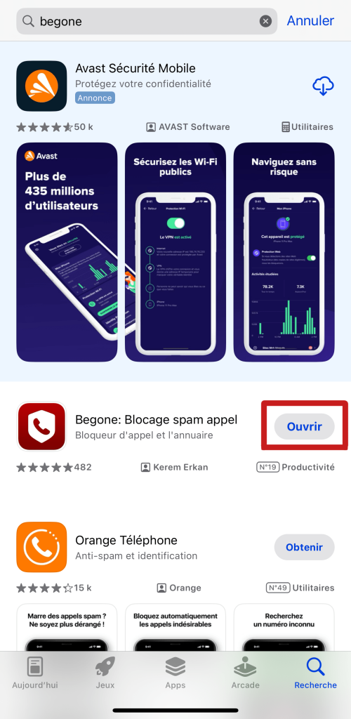 Télécharger Begone sur iOS